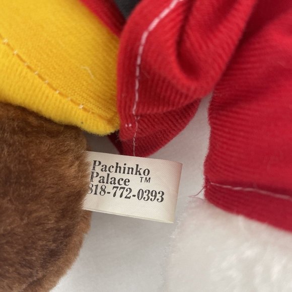 Pachinko Palace Dwarf Elf 13” Plush Stuffed Toy Christmas Vintage - Picture 4 of 4